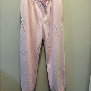 Adidas Kids Light Pink Sweatpants